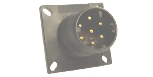 [8819-2-00-3-07-WS] Receptacle Male 7 Contacts 8819-2-00-3-07-WS